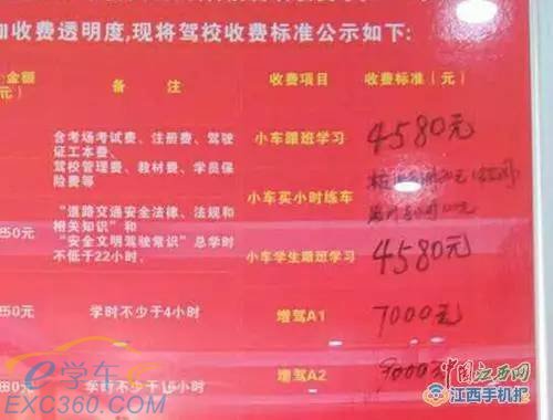 宜春多所驾校驾培费集体上涨近两千元,合理吗?物价部门回复